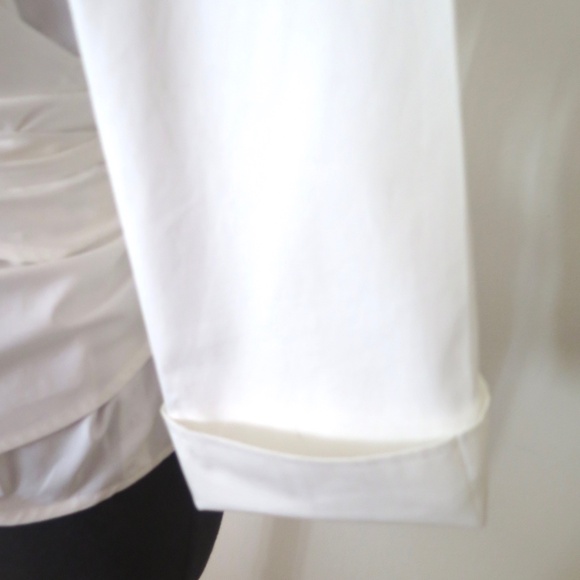 Holt Renfrew Tie Wrap Blouse, Never Worn, Made in Italy - Picture 4 of 15